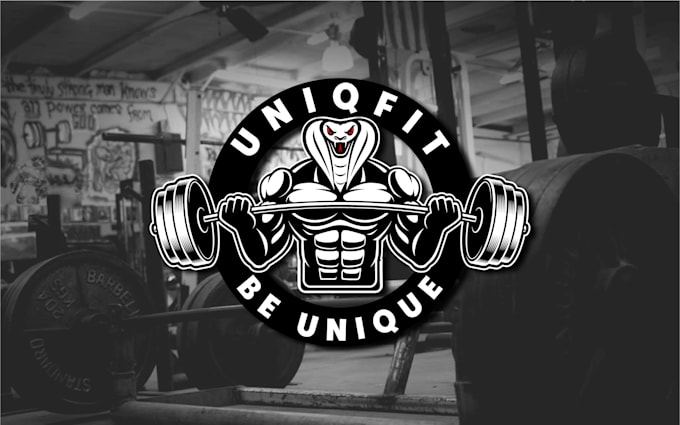 Gig Preview - Design custom gym, fitness and sports logo