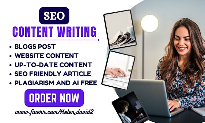 Bestseller - do SEO article writing, blog post writing or content writing