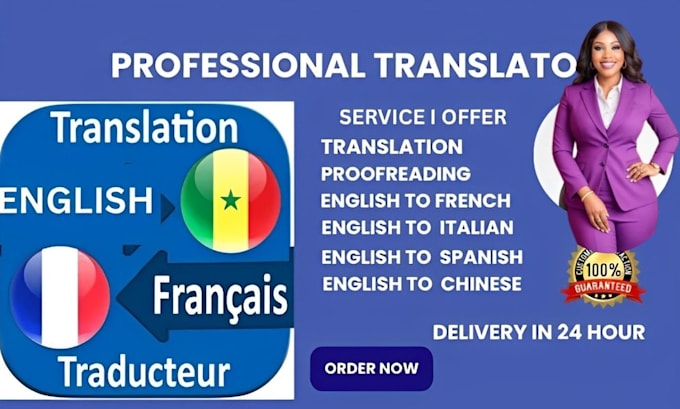 Gig Preview - Manually translate your resume or cv from english to french and vice versa