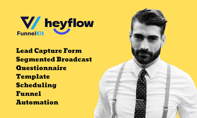 Gig Preview - Setup funnel kit heyflow funnel for your business