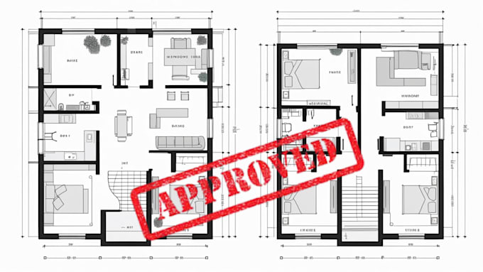 Gig Preview - Review, stamp, seal california, florida architectural drawings for city permit