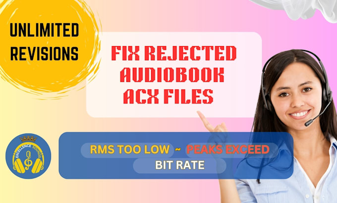 Gig Preview - Fix rejected acx files, fix bit rated or peak or rms errors