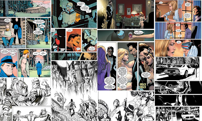 Gig Preview - Draw graphic novel illustration comic page, comic art, as your comic book artist