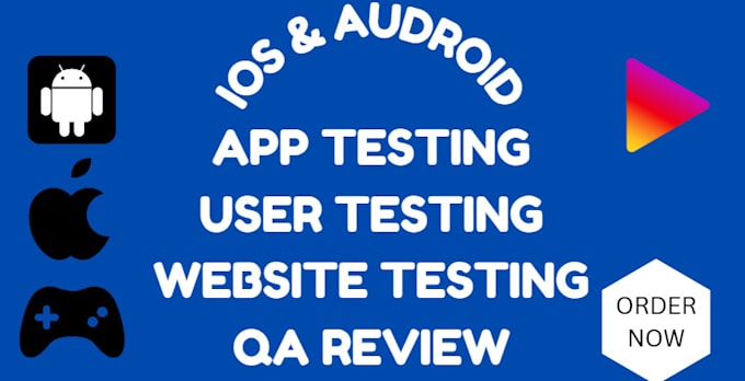 Gig Preview - Perform user testing for your ios, android app, QA website testing review