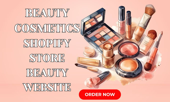 Bestseller - design online beauty cosmetics store beauty shopify store cosmetics website