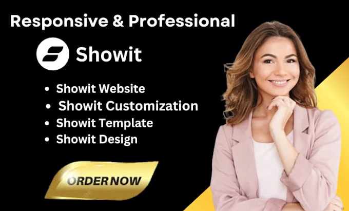 Gig Preview - Redesign showit website  design revamp showit website showit template design