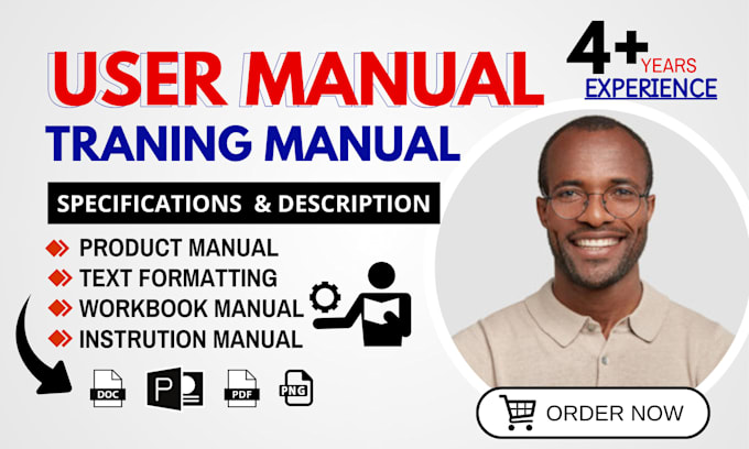 Gig Preview - Design user manual, workbook manual, product guides, instruction manual PDF