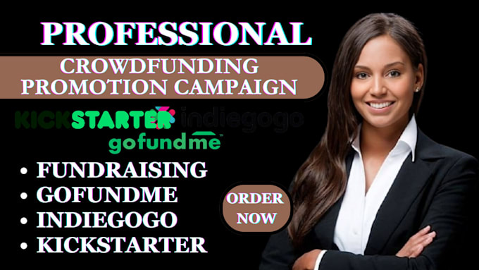 Gig Preview - Promote crowdfunding campaign on indiegogo kickstarter for fundraising promotion