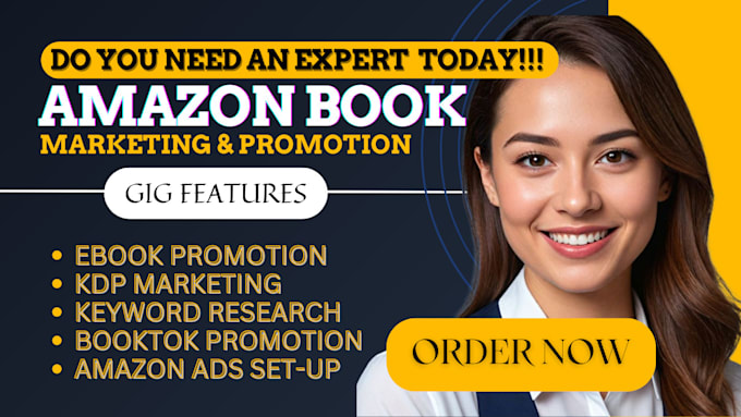 Gig Preview - Do booktok advertising, amazon ebook promotion, amazon kdp ads, kdp marketing