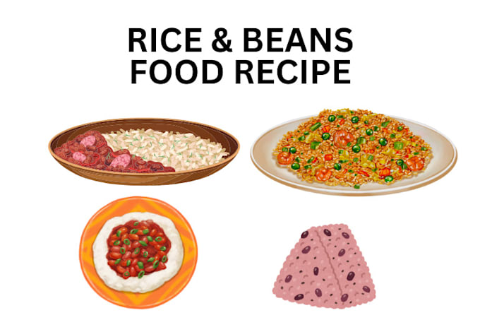 Gig Preview - Do delicious rice and beans food recipe