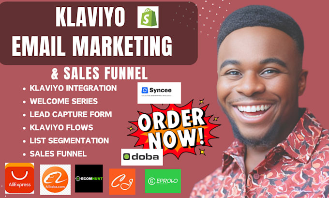 Bestseller - setup klaviyo email marketing flow for your ecommerce store