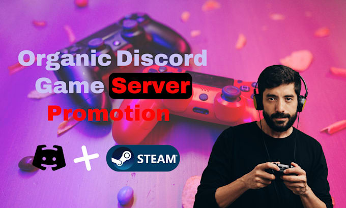 Gig Preview - Do discord server promotion for steam game, server promotion for steam game