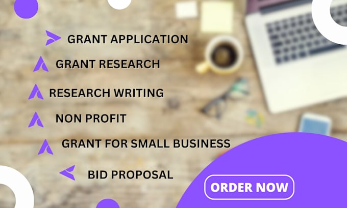 Gig Preview - Do grant application business plan non profit proposal grant research writing