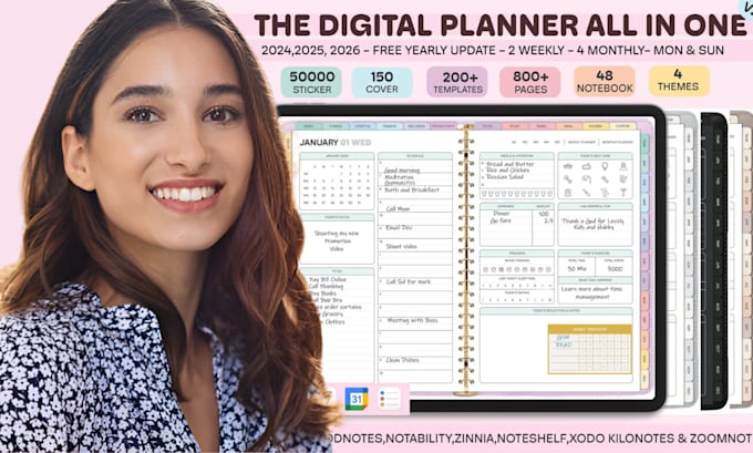 Bestseller - do etsy shop hyperlinked digital planner etsy digital planner products etsy seo