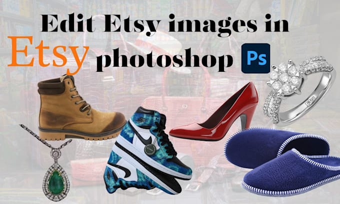 Gig Preview - Do etsy product photo editing with photoshop, etsy mockup edit, digital product