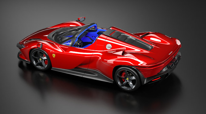 Gig Preview - Concept car model, hypercar, cgi render, electric car, ev design, autonomous car