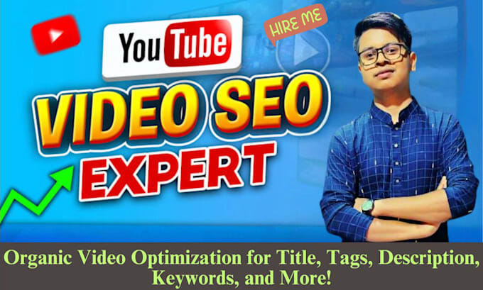 Gig Preview - Expert youtube SEO services for video ranking and organic channel growth