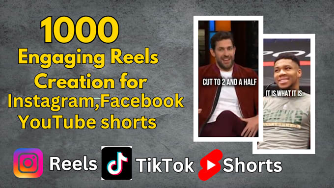 Bestseller - create engaging youtube shorts and instagram,facebook reels