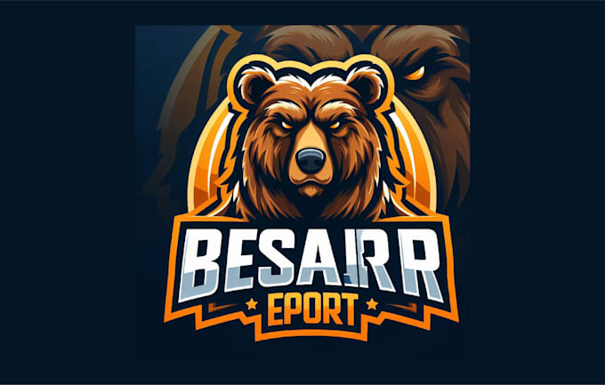 Gig Preview - Design unique bear mascot logo with a free source file