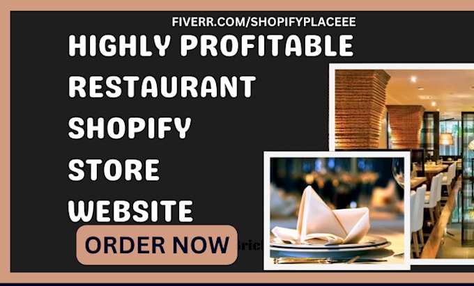 Bestseller - design restaurant website restaurant shopify food ordering dropshipping store