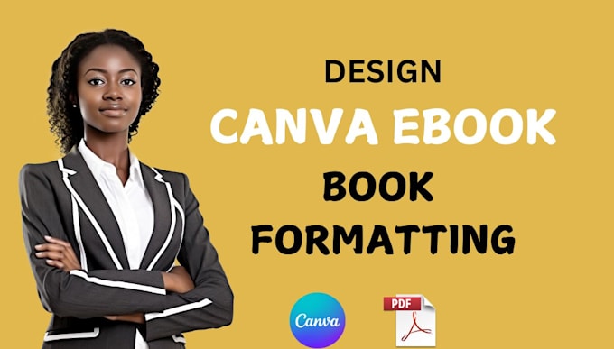 Gig Preview - Design canva ebook, ebook formatting, lead magnet and workbook in canva