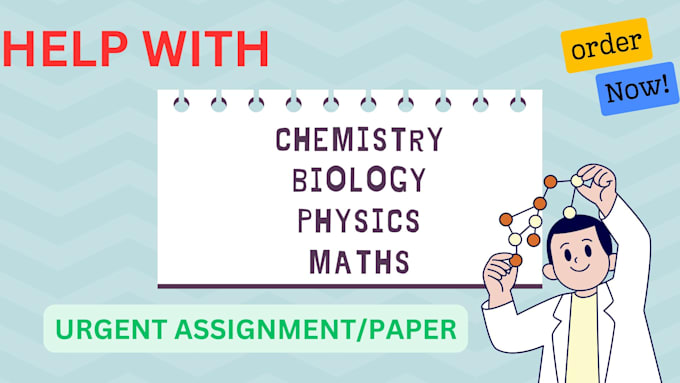 Bestseller - help with chemistry,physics, biology,math and statistics lab tasks