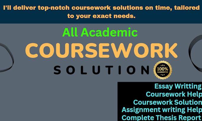 Bestseller - do online all courses courseworks and assignment reports