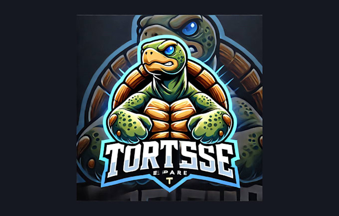 Gig Preview - Design unique tortoise mascot logo with my own creativity