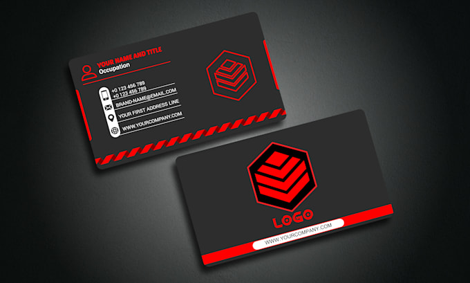 Gig Preview - Design elegant, luxury, modern, minimalist business card or visiting card