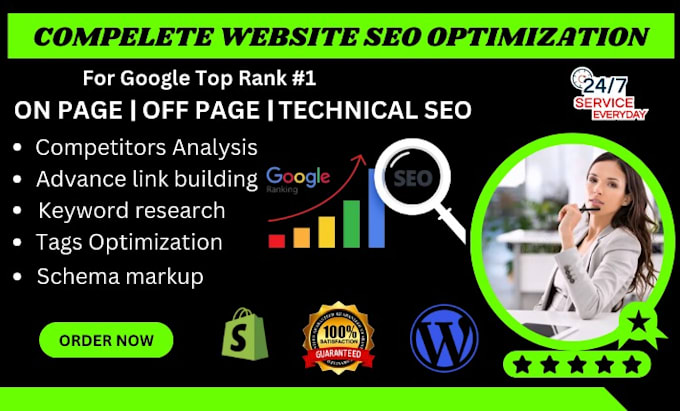 Bestseller - do complete website SEO services