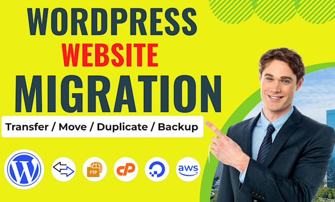 Bestseller - migrate or transfer your website to a new domain or hosting