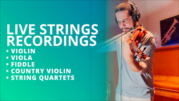 Gig Preview - Compose violin, fiddle or viola solos and record for you