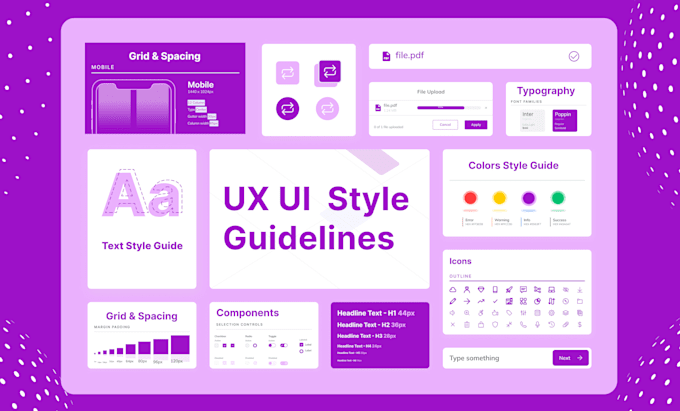 Gig Preview - Do brand style guide, design system, redesign ux ui  in figma