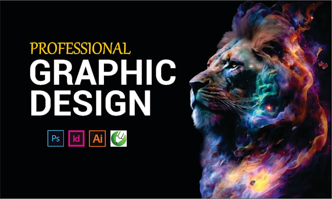 Gig Preview - Be your professional graphic designer