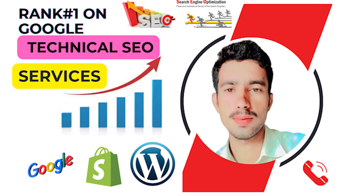 Gig Preview - Do complete technical seo services, website optimization,google search console