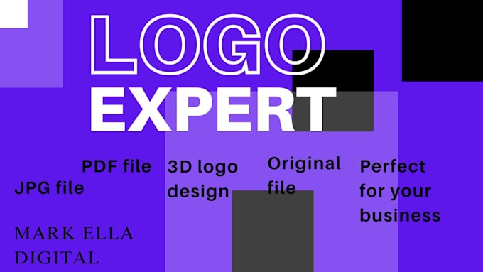 Bestseller - do modern 3d logo design, professional minimalist design