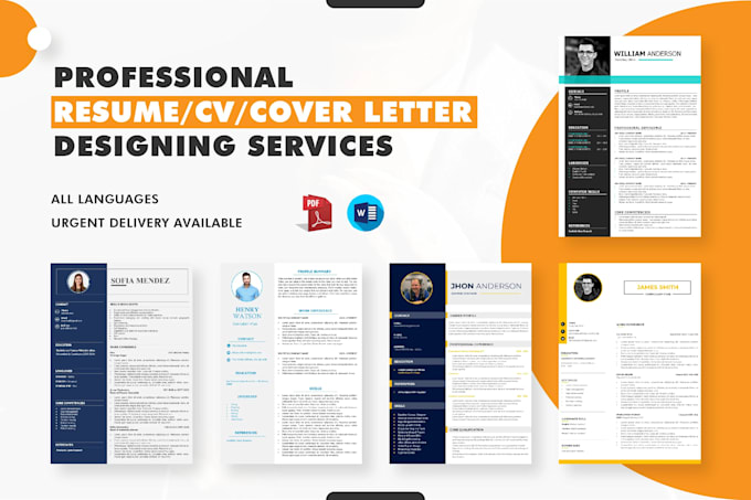 Gig Preview - Design resume, cv and cover