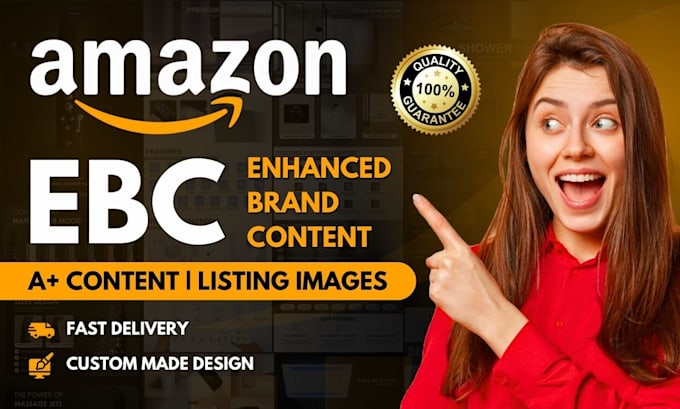 Gig Preview - Design amazon a plus content ebc images that sell