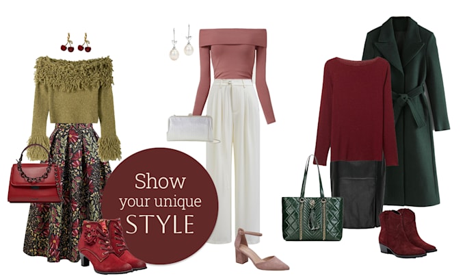 Gig Preview - Design you outfits in any style as your stylist