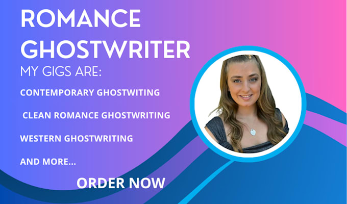 Gig Preview - Be your romance, romance fantasy, erotic ebook ghostwriter