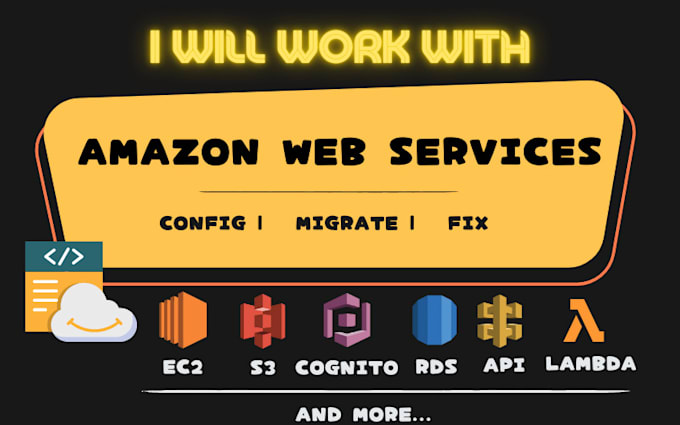 Gig Preview - Install, migrate, configure and fix your AWS ec2 instances