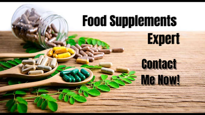 Gig Preview - Be your food supplement formulation chemist