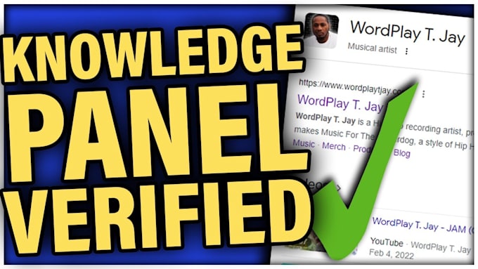 Gig Preview - Create verified knowledgepanel googleknowledge panel for personal and business