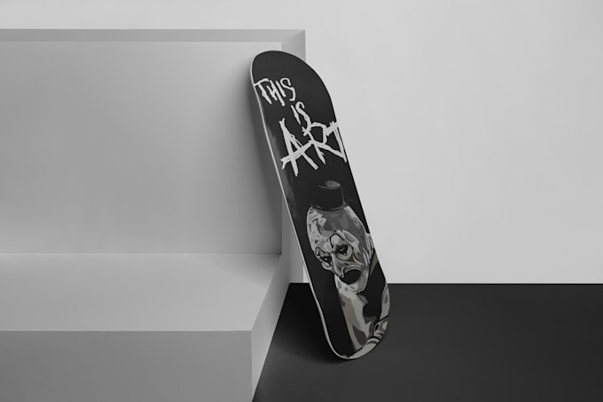 Gig Preview - Create skateboard design for you