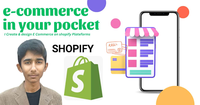 Gig Preview - Build and design e commerce website on shopify