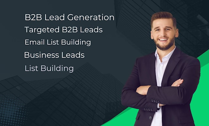 Gig Preview - Provide b2b lead generation and email list building for any industry