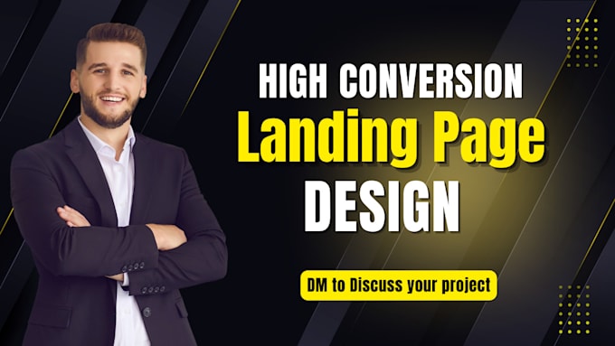 Gig Preview - Design high conversion lead generation wordpress elementor landing page