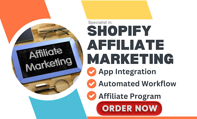 Bestseller - setup shopify affiliate marketing trackdesk tracking software automizely program