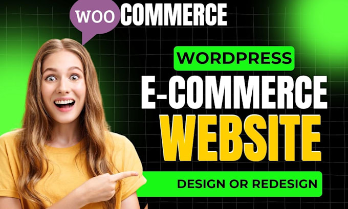 Gig Preview - Build your custom ecommerce website on shopify woocommerce