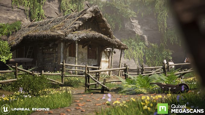 Gig Preview - Do unreal engine environment 3d game environment level design 3d game map in ue5